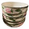 Image 5 : Franciscan Desert Rose 12-Pcs Bowl Lot: 5 Cereal/Soup & 7 Fruit/Dessert Bowls