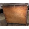 Image 2 : Antique Glazed Display/Storage Case with Divided Compartments (Parts/Repair)