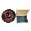Image 1 : Brown Ceramic Footed Bowl & Trinket Box (2 pcs)