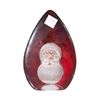 Image 1 : Mats Jonasson Crystal - CHRISTMAS Santa Claus, 15cm Tall