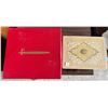 Image 2 : Vintage Vanity/Sewing Box & Ephemera Case with Paper Contents (2 pcs)