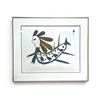 Image 1 : Anirnik Oshuitoq - "Sea Spirit," Cape Dorset Stonecut, 1970, 20/50, Framed (29.5x25)