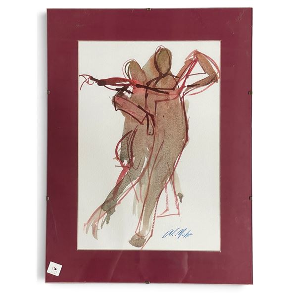Wendell Mohr Watercolor Painting, Signed W. Mohr