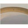 Image 4 : Gold Bangle Bracelet Stamped 14KT - 5mm wide  - Total weight: 9.7 grams