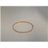 Image 1 : Gold Bangle Bracelet Stamped 14KT with Scrollwork Detail - 5mm wide - Total weight: 9.7 grams