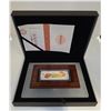 Image 1 : .999 Fine Silver 50 gram Collectors Bar - Colourized 2008 Year of the Rat Bar Bullion Bar in Present