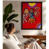 Image 1 : Paul Johnny, Woodland Style Thunderbird Painting