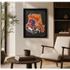 Image 1 : Paul Johnny, Woodland Style Ravens Inside Moose Painting