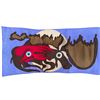 Image 5 : Paul Johnny, Purple Felt Applique Wall Hanging, Woodland Style Moose/Bird Design