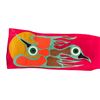 Image 3 : Paul Johnny, Red Felt Appliqué Scarf, Woodland Style Bird Design