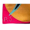 Image 5 : Paul Johnny, Red Felt Appliqué Scarf, Woodland Style Bird Design
