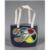 Image 1 : Paul Johnny, Denim Tote Bag with Felt Applique Thunderbird Design
