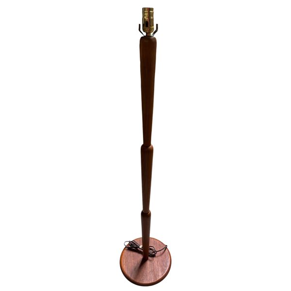Teak Floor Lamp, 48â€ High RV $800