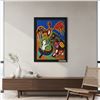 Image 1 : Paul Johnny, Woodland Style Painting, Thunderbird & Canoe Scene