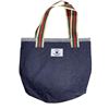 Image 4 : Paul Johnny, Denim Tote Bag with Felt Appliqué Moose Design