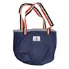 Image 4 : Paul Johnny, Denim Tote Bag with Felt Appliqué Turtle Design