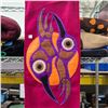 Image 2 : Paul Johnny, Felt Appliqué Scarf Woodland Style Bird Design
