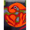 Image 3 : Paul Johnny, Denim Tote Bag with Abstract Bird Applique