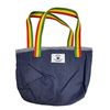 Image 4 : Paul Johnny, Denim Tote Bag with Abstract Bird Applique