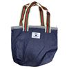 Image 4 : Paul Johnny, Denim Tote Bag with Purple Abstract Bird Applique