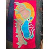 Image 2 : Paul Johnny, Red Felt Appliqué Scarf with Moose Figures