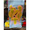 Image 4 : Paul Johnny, Light Blue Felt Appliqué Scarf with Abstract Figures