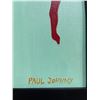 Image 4 : Paul Johnny, Framed Pink Artwork with Abstract Animal Figure
