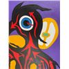Image 3 : Paul Johnny, Framed Artwork with Thunder Bird Motifs