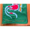 Image 3 : Paul Johnny, Green Felt Applique Wall Hanging with Abstract Bird Figures
