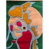 Image 4 : Paul Johnny, Green Felt Applique Wall Hanging with Abstract Bird Figures