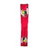 Image 1 : Paul Johnny, Red Felt Appliqué Scarf with Medicine Wheel Motifs