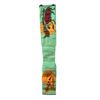 Image 1 : Paul Johnny, Light Green Felt Appliqué Scarf with Abstract Figures