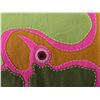 Image 4 : Paul Johnny, Purple Felt Appliqué Scarf with Abstract Figures