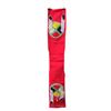 Image 1 : Paul Johnny, Red Felt Appliqué Scarf with Medicine Wheel and Abstract Figures