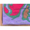 Image 3 : Paul Johnny, Purple Felt Appliqué Scarf with Abstract Moose Figures