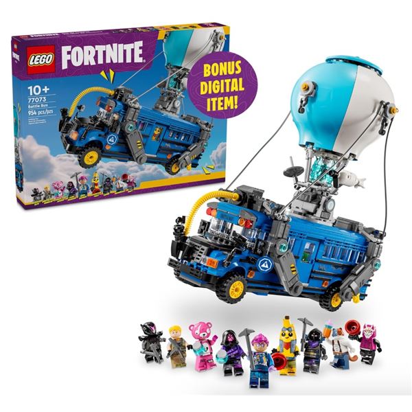 BNIB LEGO Fortnite Battle Bus Collectible Building Toy - RV: $129.99 (#77073)