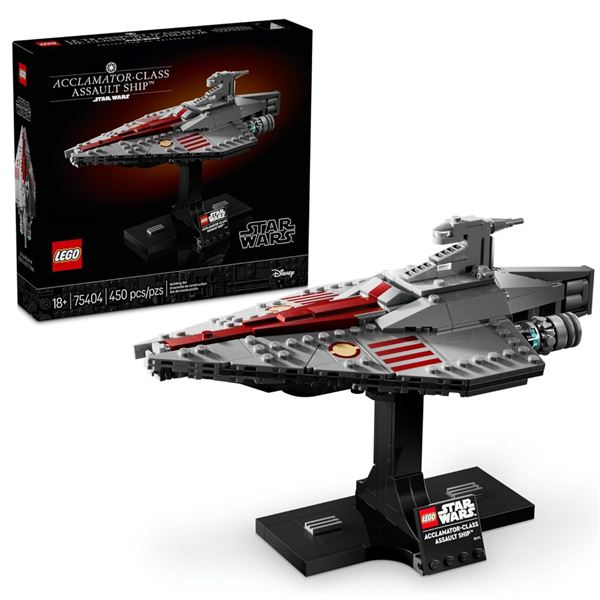 BNIB LEGO Star Wars Acclamator-Class Assault Ship - RV: $64.99 (#75404)
