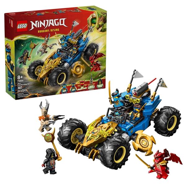 BNIB LEGO NINJAGO Jay's Transforming Car Building Toy - RV: $69.99 (#71856)
