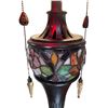 Image 3 : Tiffany-Style Floral Stained Glass Table Lamp
