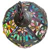 Image 4 : Tiffany-Style Floral Stained Glass Table Lamp