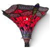 Image 1 : Tiffany-Style Dragonfly Stained Glass Floor Lamp