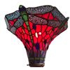 Image 3 : Tiffany-Style Dragonfly Stained Glass Floor Lamp