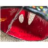 Image 5 : 2-Pcs Joselin Caraballo S, 5-Horn Vejigante Carnival Masks, Puerto Rico 2025, Approx. H4.5" x W3.5"