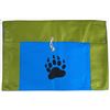 Image 2 : Paul Johnny, Felt Appliqué Bear Paw Pillow Case (Blue/Green)