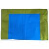 Image 4 : Paul Johnny, Felt Appliqué Bear Paw Pillow Case (Blue/Green)