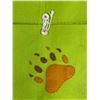 Image 3 : Paul Johnny, Felt Appliqué Bear Paw Pillow Case (Green/Orange)