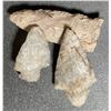 Image 3 : 7-Pcs Native Stone Collection Includes Arrow & Axe Heads and Knife-Shaped Tools
