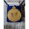 Image 2 : BC Premier Gordon Campbell Presentation Medallion & Silver Cufflinks