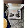 Image 3 : BC Premier Gordon Campbell Presentation Medallion & Silver Cufflinks