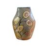 Image 1 : Art Pottery Vase, Abstract Circle Motif